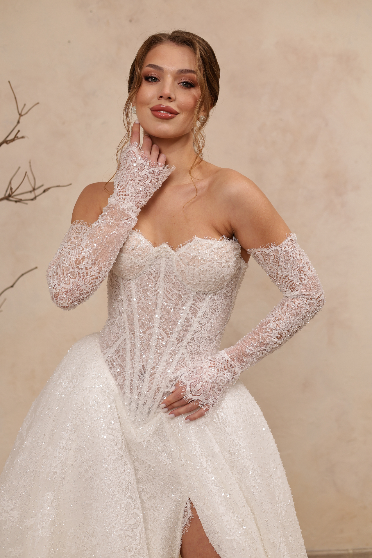 Jasmine — corset bodice detail