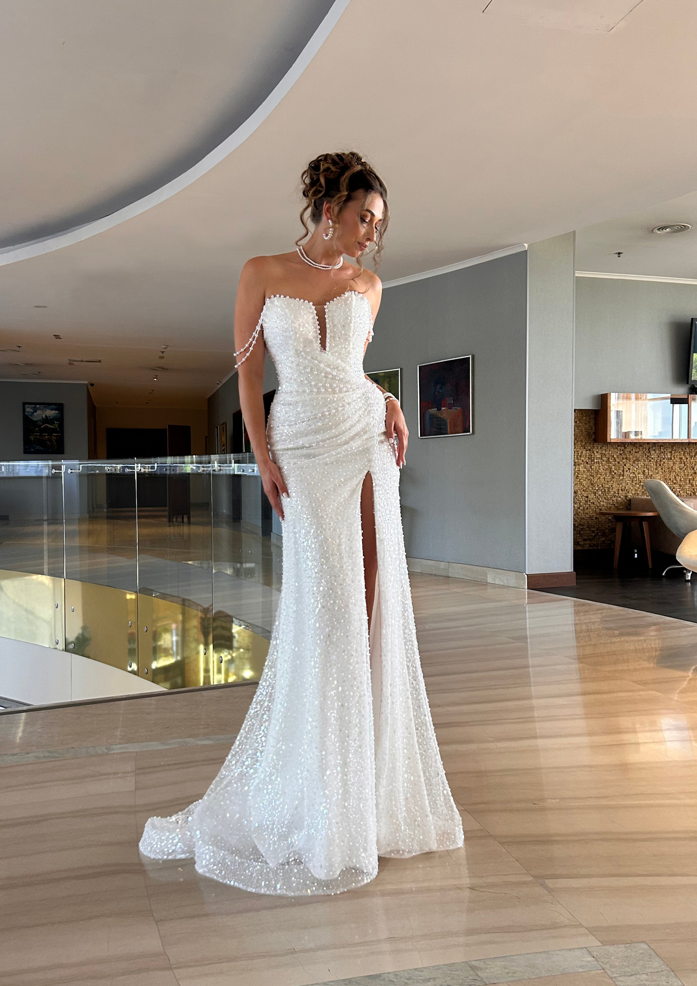 Mimosa — LEMAKS Flower Collection bridal gown