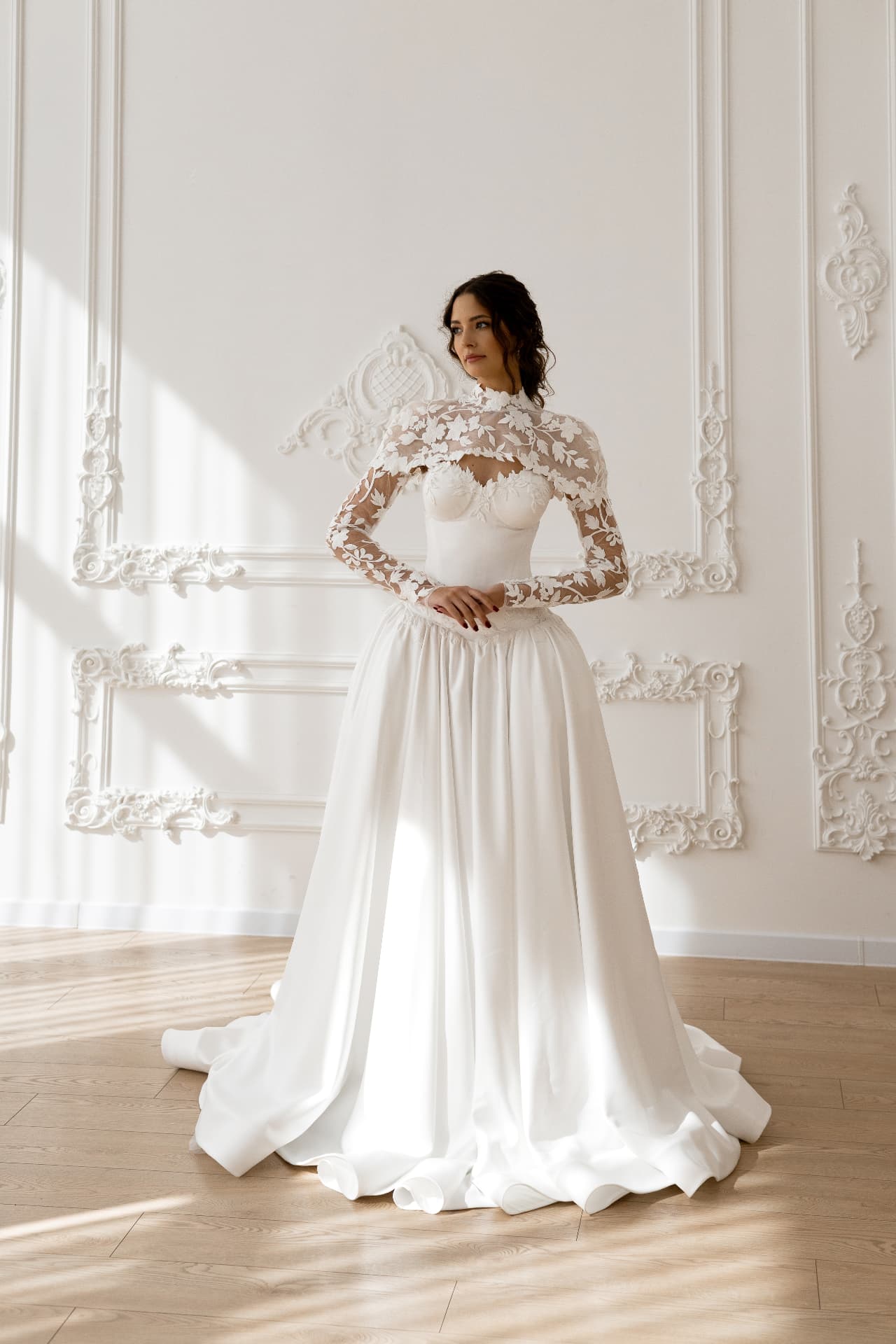 Athena — full-length view showing the voluminous flowing skirt