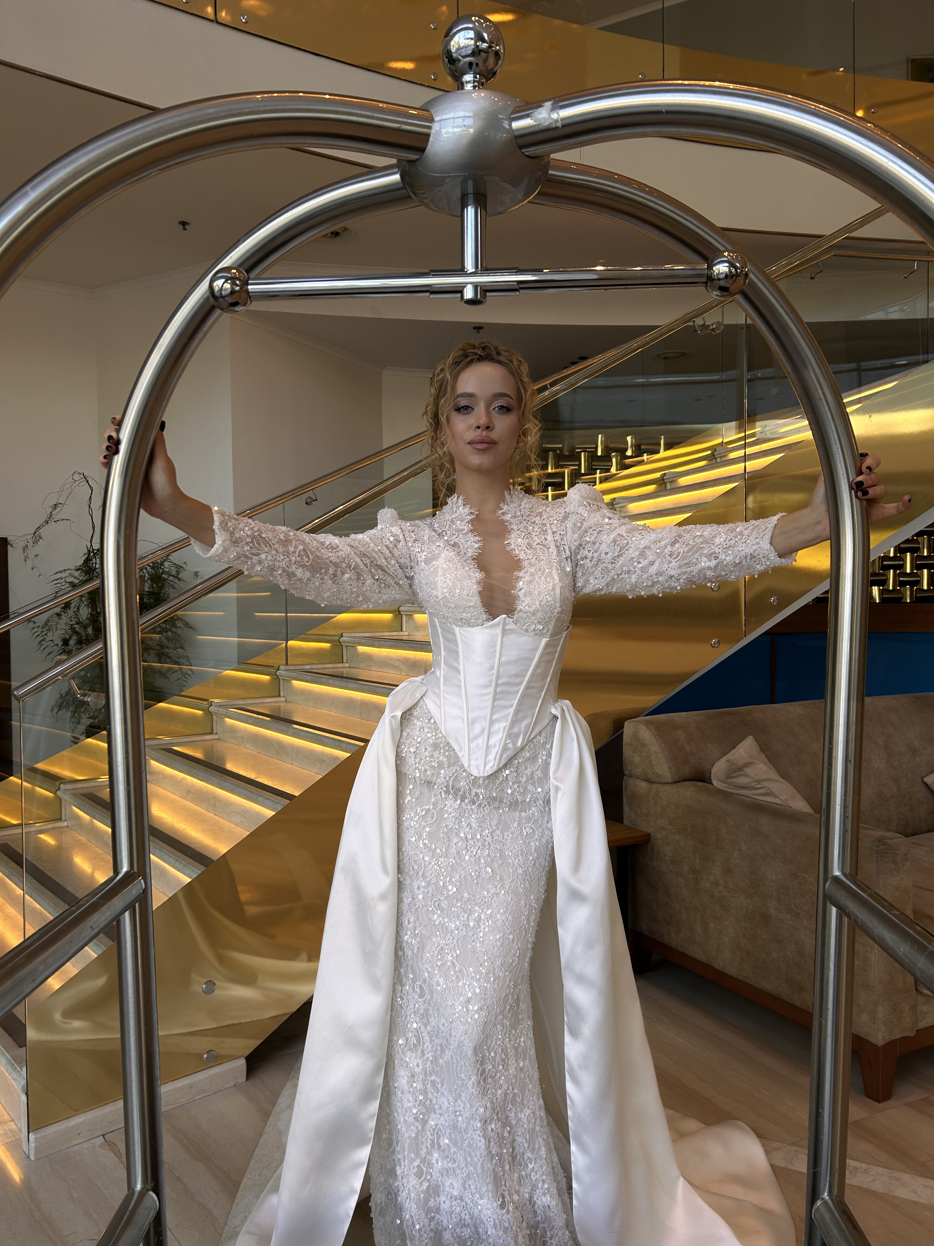 Hydrangea — LEMAKS Flower Collection bridal gown
